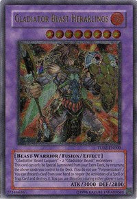 Gladiator Beast Heraklinos [TU02-EN000] Ultimate Rare | Exor Games Truro