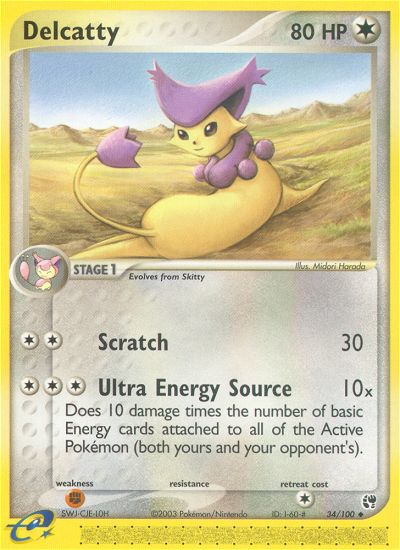 Delcatty (34/100) [EX: Sandstorm] | Exor Games Truro