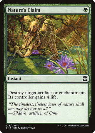 Nature's Claim [Eternal Masters] | Exor Games Truro