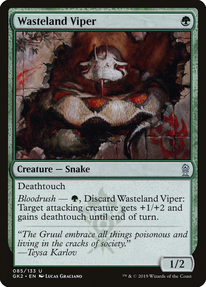 Wasteland Viper [Ravnica Allegiance Guild Kit] | Exor Games Truro