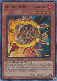 Gladiator Beast Laquari [TU05-EN002] Super Rare | Exor Games Truro