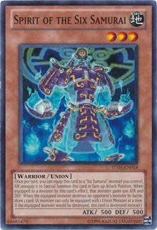 Spirit of the Six Samurai [TU05-EN014] Common | Exor Games Truro