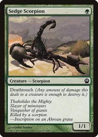 Sedge Scorpion [Theros] | Exor Games Truro