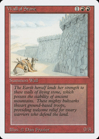 Wall of Stone [Revised Edition] | Exor Games Truro