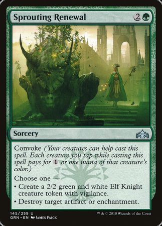 Sprouting Renewal [Guilds of Ravnica] | Exor Games Truro