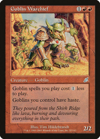 Goblin Warchief [Scourge] | Exor Games Truro