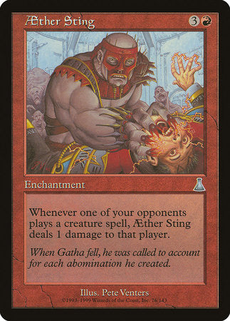 Aether Sting [Urza's Destiny] | Exor Games Truro