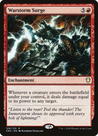 Warstorm Surge [Commander Anthology Volume II] | Exor Games Truro
