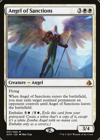 Angel of Sanctions [Amonkhet] | Exor Games Truro