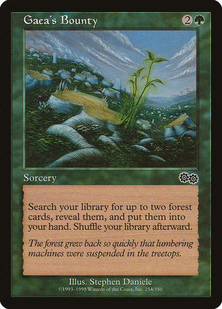 Gaea's Bounty [Urza's Saga] | Exor Games Truro