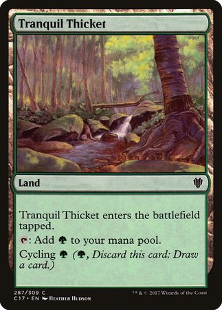 Tranquil Thicket [Commander 2017] | Exor Games Truro