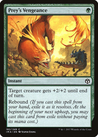 Prey's Vengeance [Iconic Masters] | Exor Games Truro