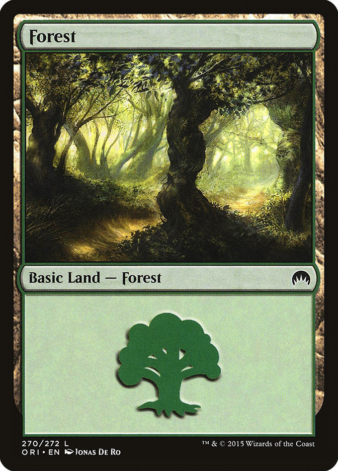 Forest (270) [Magic Origins] | Exor Games Truro