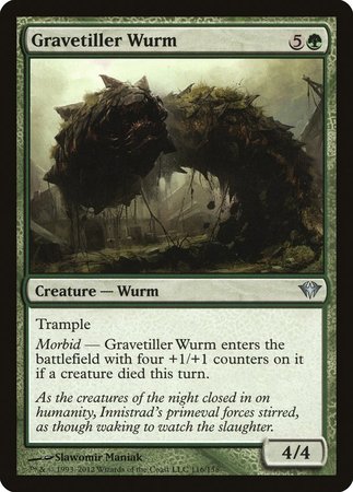 Gravetiller Wurm [Dark Ascension] | Exor Games Truro