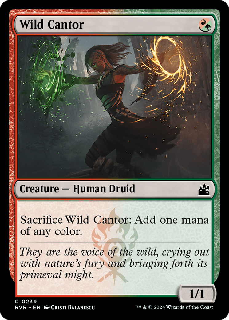 Wild Cantor [Ravnica Remastered] | Exor Games Truro