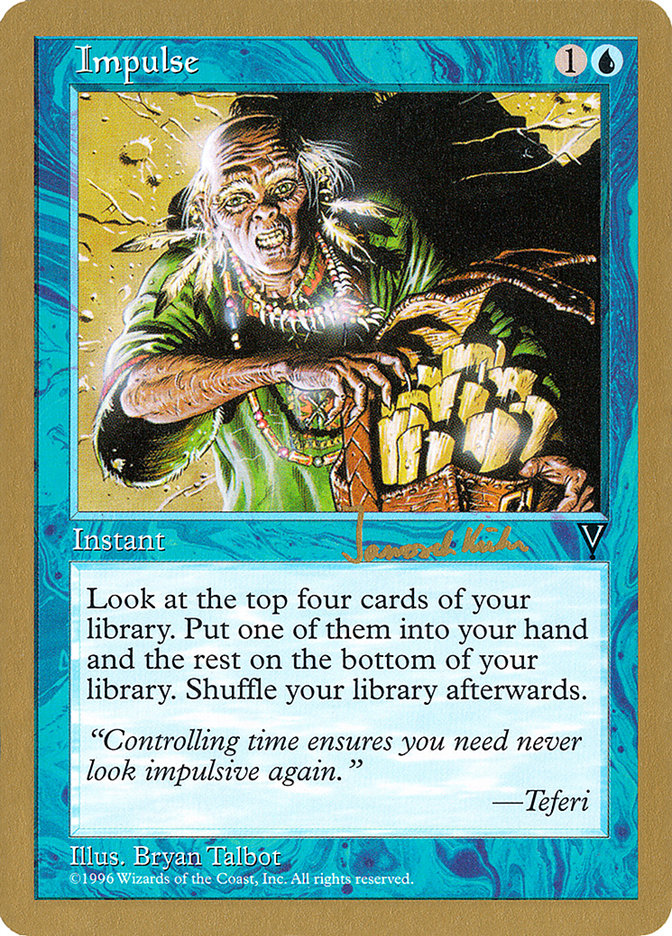 Impulse (Janosch Kuhn) [World Championship Decks 1997] | Exor Games Truro