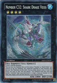 Number C32: Shark Drake Veiss (UTR) [ABYR-EN039] Ultimate Rare | Exor Games Truro