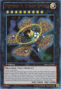 Number 9: Dyson Sphere [ABYR-EN044] Ultra Rare | Exor Games Truro