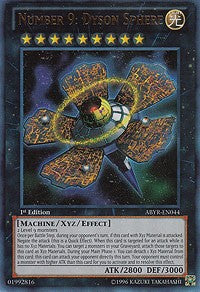 Number 9: Dyson Sphere (UTR) [ABYR-EN044] Ultimate Rare | Exor Games Truro