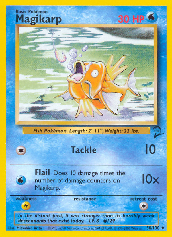 Magikarp (50/130) [Base Set 2] | Exor Games Truro