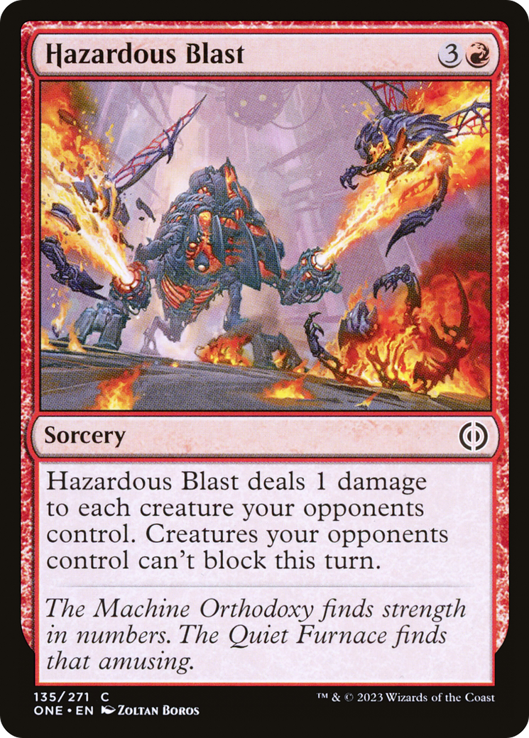 Hazardous Blast [Phyrexia: All Will Be One] | Exor Games Truro