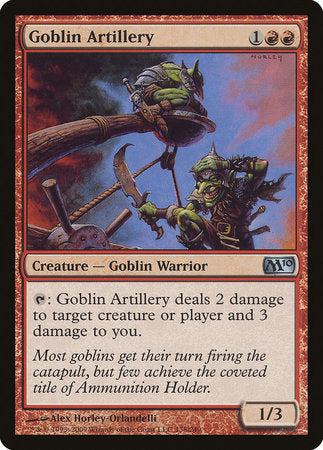 Goblin Artillery [Magic 2010] | Exor Games Truro