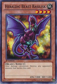 Heraldic Beast Basilisk [CBLZ-EN013] Common | Exor Games Truro