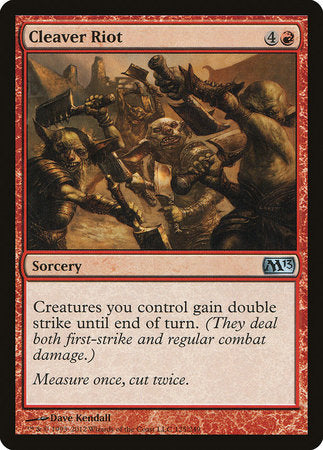 Cleaver Riot [Magic 2013] | Exor Games Truro