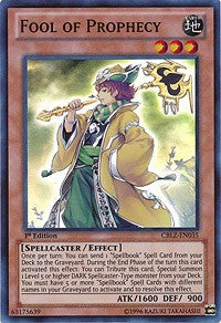 Fool of Prophecy [CBLZ-EN035] Super Rare | Exor Games Truro