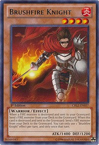 Brushfire Knight [CBLZ-EN037] Rare | Exor Games Truro