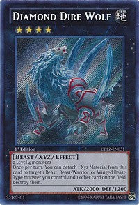 Diamond Dire Wolf [CBLZ-EN051] Secret Rare | Exor Games Truro