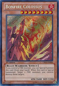 Bonfire Colossus [CBLZ-EN084] Secret Rare | Exor Games Truro