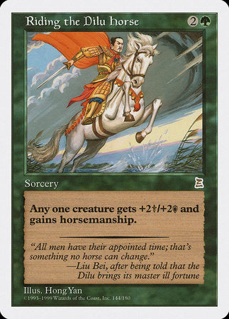 Riding the Dilu Horse [Portal Three Kingdoms] | Exor Games Truro