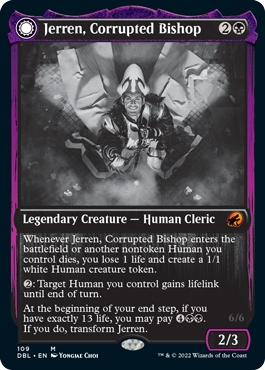 Jerren, Corrupted Bishop // Ormendahl, the Corrupted [Innistrad: Double Feature] | Exor Games Truro