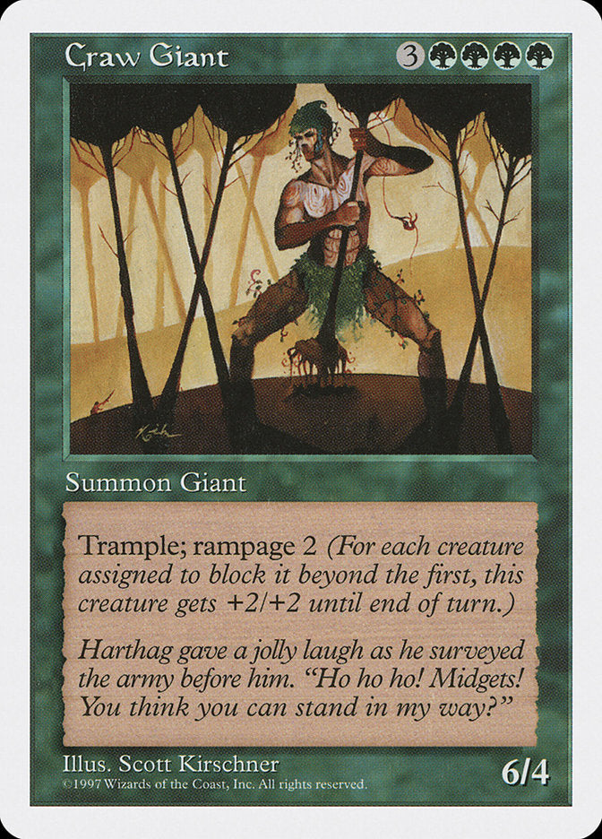 Craw Giant [Fifth Edition] | Exor Games Truro