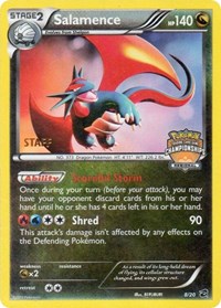 Salamence (8/20) (Regional Championship Promo Staff) [Black & White: Dragon Vault] | Exor Games Truro