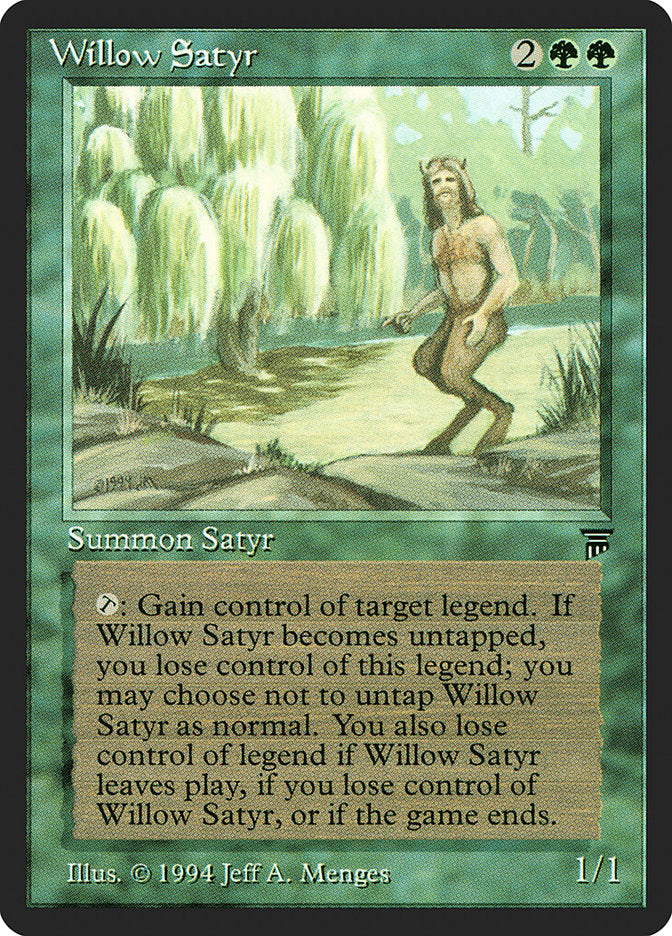 Willow Satyr [Legends] | Exor Games Truro