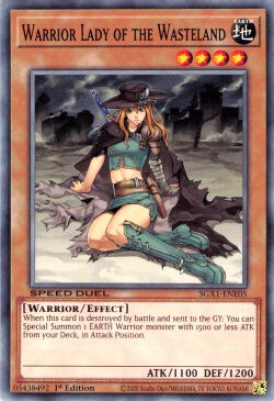 Warrior Lady of the Wasteland [SGX1-ENE05] Common | Exor Games Truro