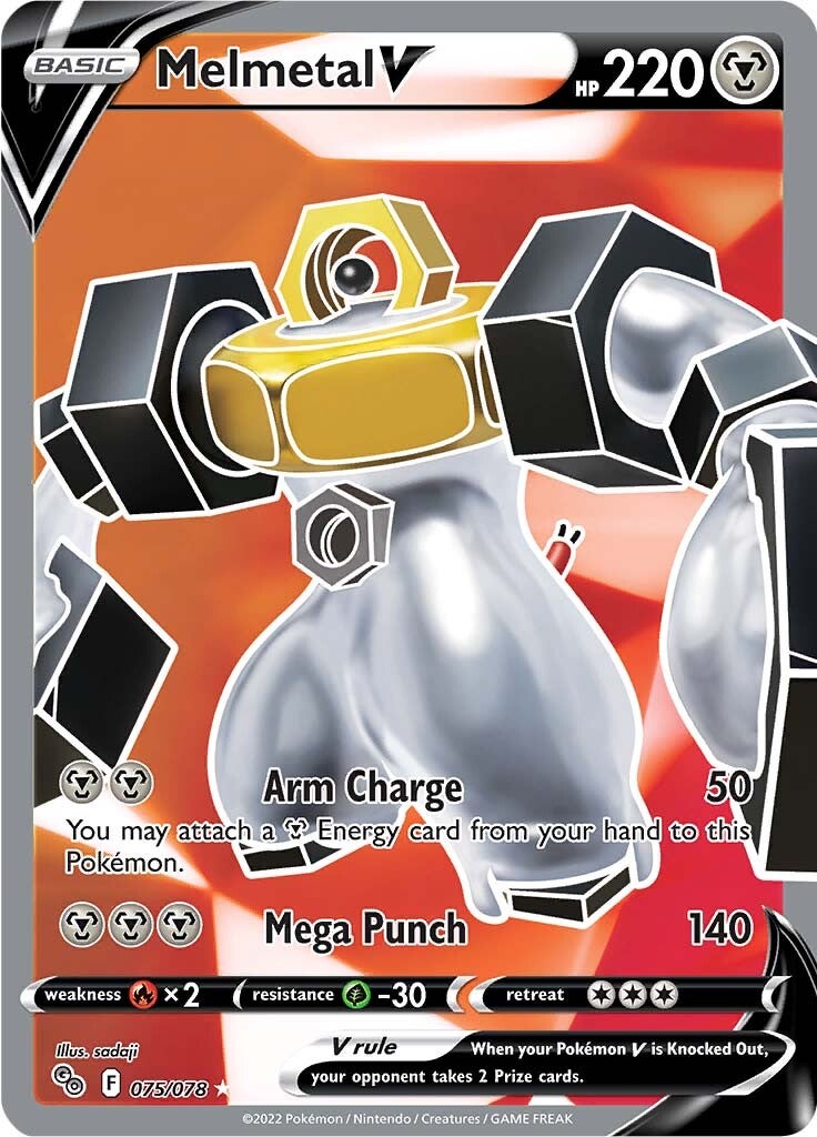 Melmetal V (075/078) [Pokémon GO] | Exor Games Truro