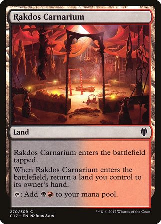 Rakdos Carnarium [Commander 2017] | Exor Games Truro