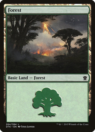 Forest (264) [Dragons of Tarkir] | Exor Games Truro