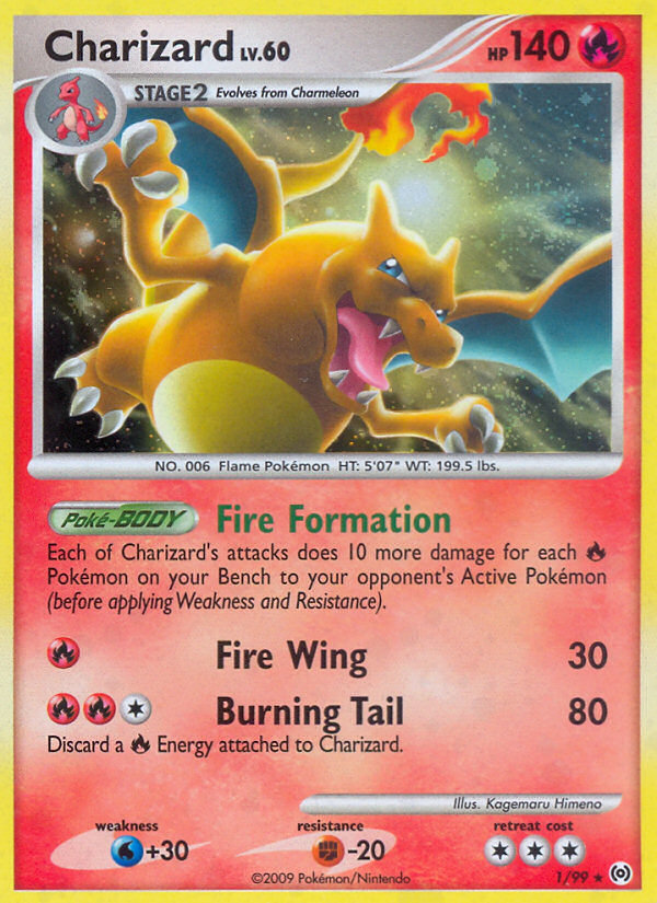 Charizard (1/99) [Platinum: Arceus] | Exor Games Truro