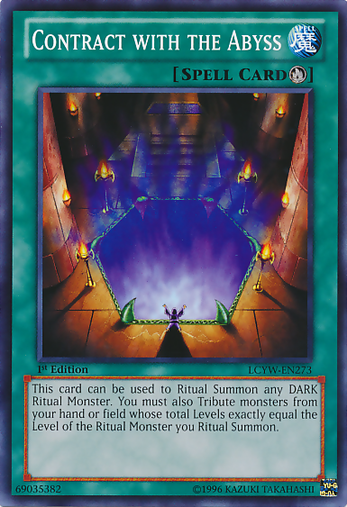 Contract with the Abyss [LCYW-EN273] Common | Exor Games Truro