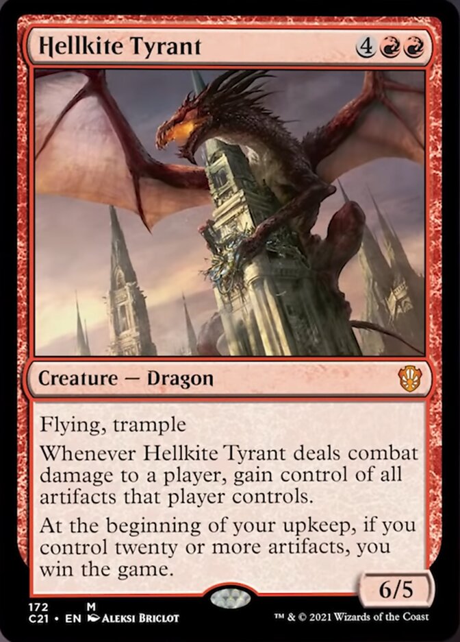 Hellkite Tyrant [Commander 2021] | Exor Games Truro