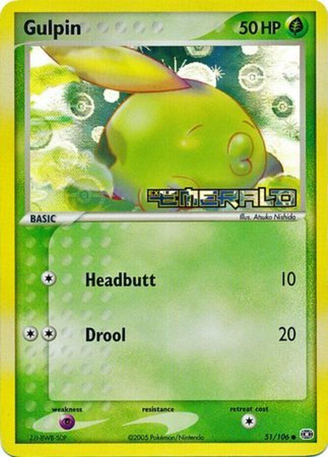 Gulpin (51/106) (Stamped) [EX: Emerald] | Exor Games Truro