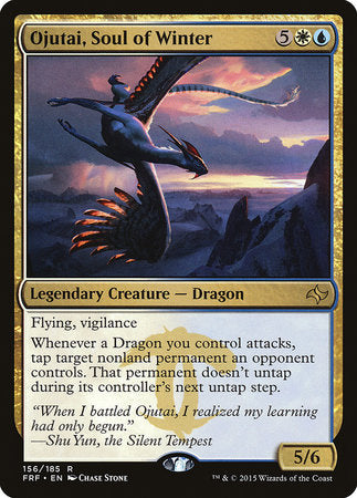 Ojutai, Soul of Winter [Fate Reforged] | Exor Games Truro