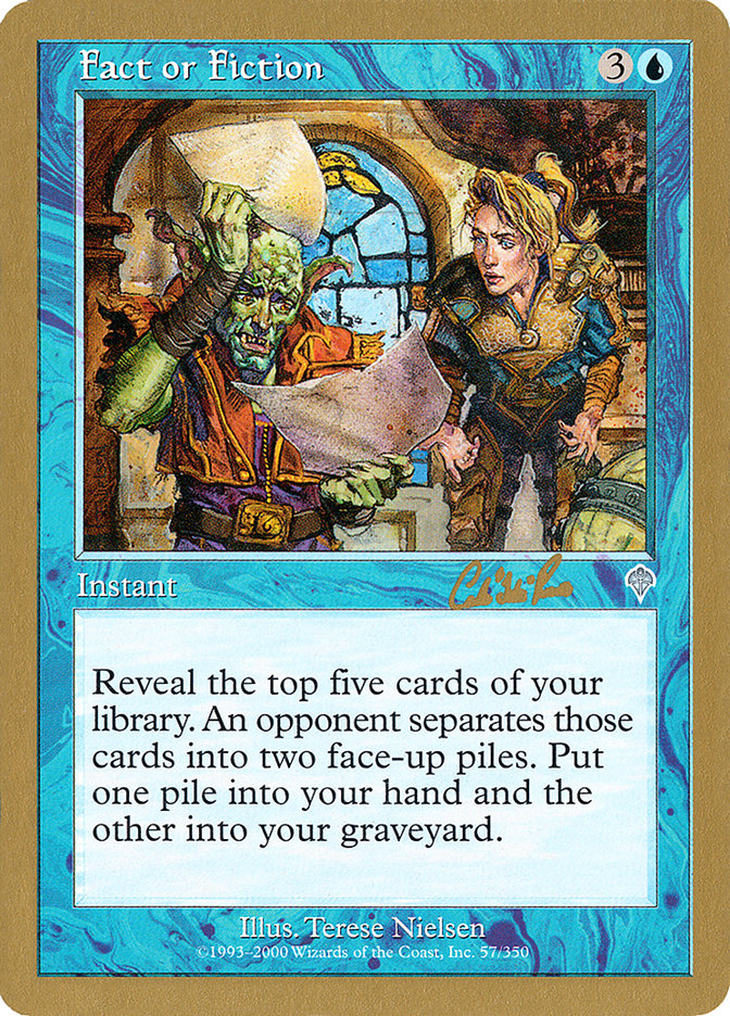 Fact or Fiction (Carlos Romao) [World Championship Decks 2002] | Exor Games Truro