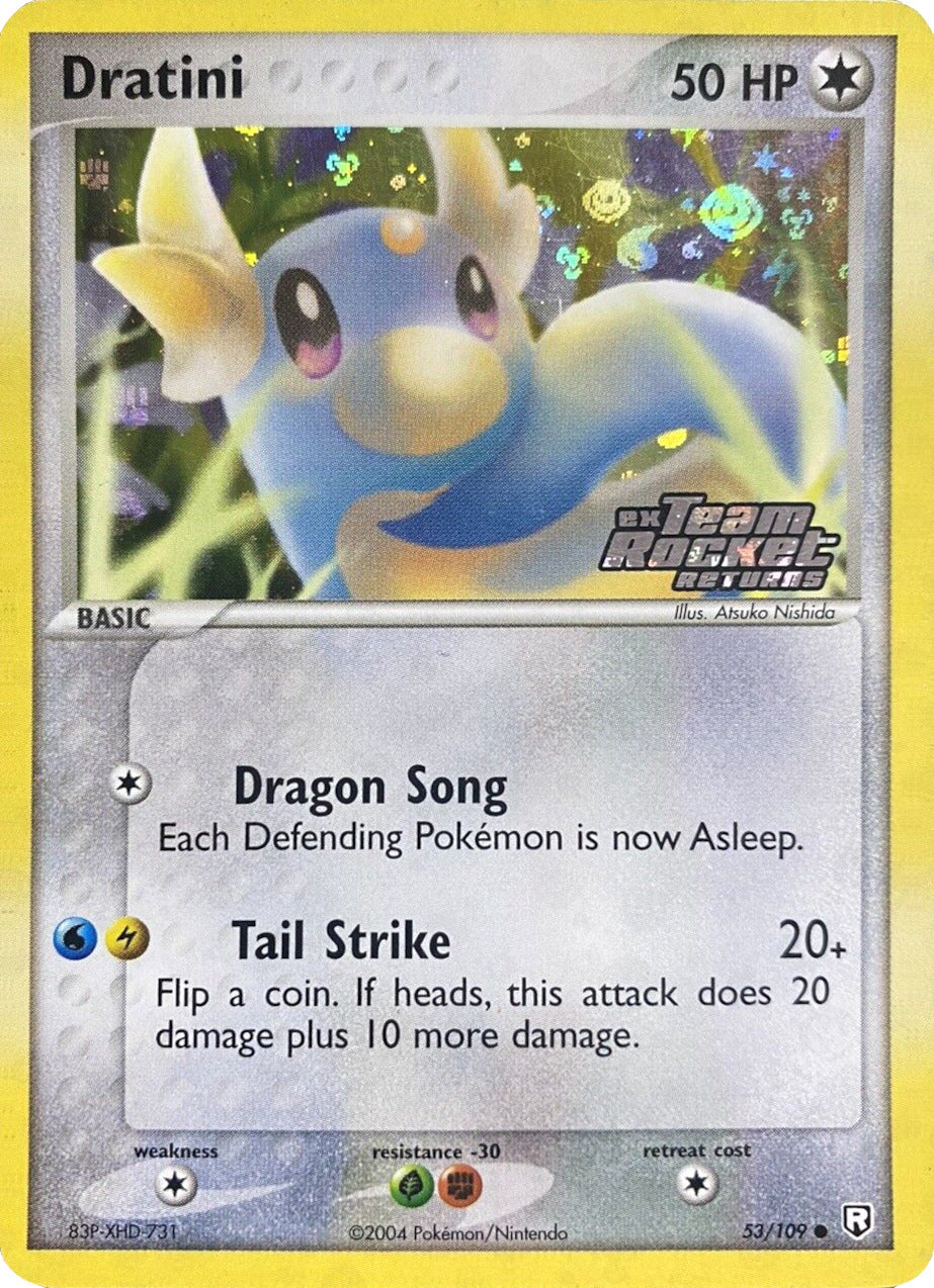 Dratini (53/109) (Stamped) [EX: Team Rocket Returns] | Exor Games Truro