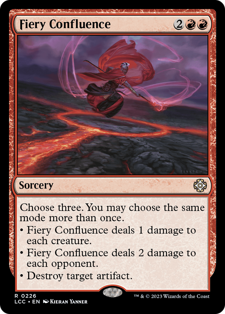 Fiery Confluence [The Lost Caverns of Ixalan Commander] | Exor Games Truro