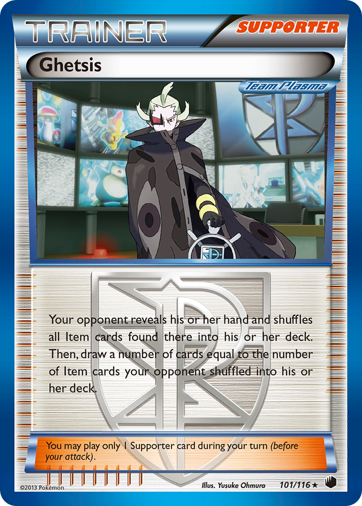 Ghetsis (101/116) [Black & White: Plasma Freeze] | Exor Games Truro